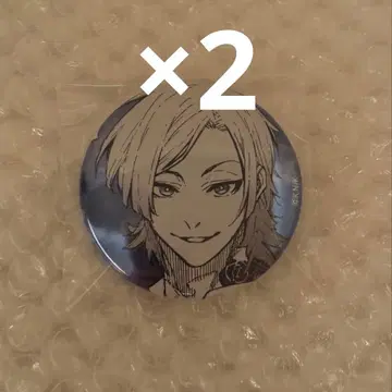 카이저 캔뱃지 2점