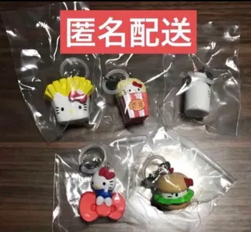 헬로키티 아메리칸 디자인 메지루시 액세서리 전 5종 컴플리트 세트