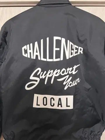 CHALLENGER 나일론 자켓 S 블랙