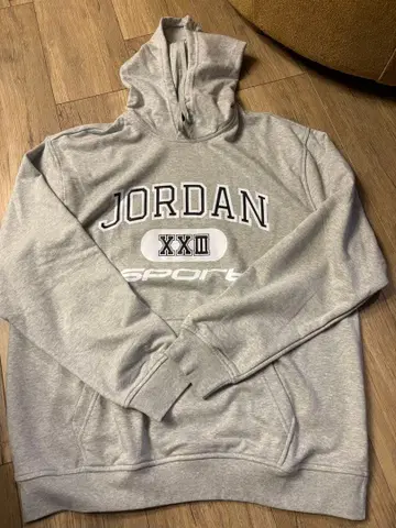 JORDAN 그레이 후드티