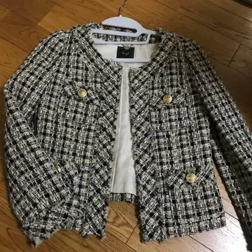 Swingle 노카라 자켓 M 사이즈