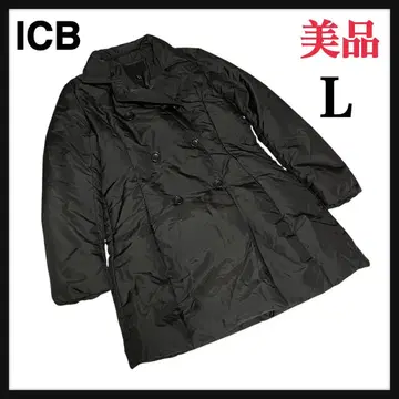 새상품급 iCB 아이씨비 다운 코트 블랙 L
