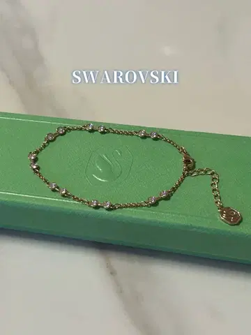 SWAROVSKI 스와로브스키 크리스탈 팔찌