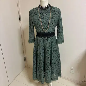 미사용 택 포함 레이스 원피스