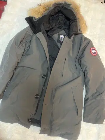 Canada Goose 다운 자켓 그레이