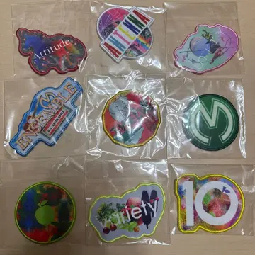 [ 10 ] 게임 셔츠 와펜 전 10종 중 9개