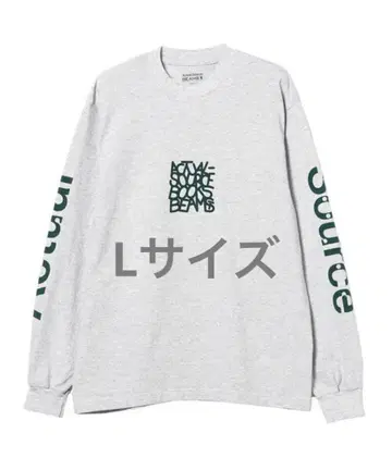 ACTUAL SOURCE x BEAMS T / 긴팔 셔츠 L 사이즈