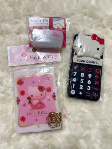 헤이세이 레트로 키티 3종 세트 미사용 새상품