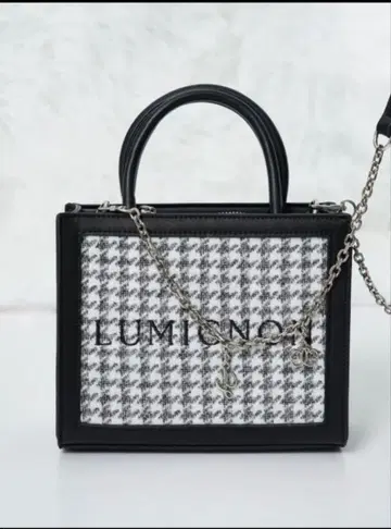 Lumignon houndstooth 2way bag