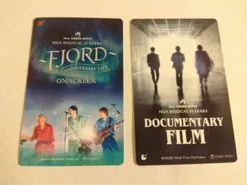 Mrs. GREEN APPLE 영화 사용 완료 무비티켓 2매 세트