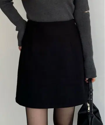 callautia 울라이크 기모 미니 스커트