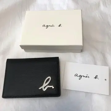 에네스베 보야주 카드 케이스 패스 케이스 블랙 새상품