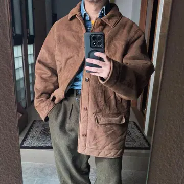 LLBean 엘엘빈 무스탕 자켓 카멜 M