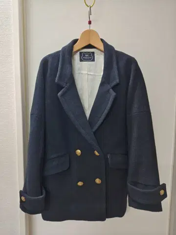 undercurrent 네이비 더블 코트 겨울용 아우터 L 사이즈