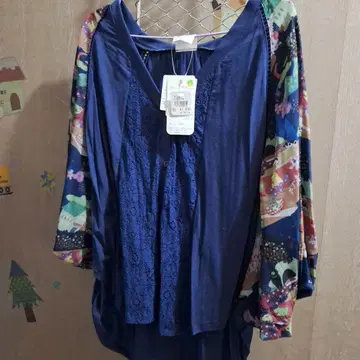 스칼라 긴팔 가디건