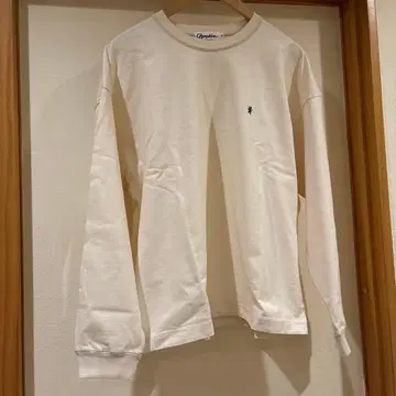 Gymphlex 아이보리 긴팔 티셔츠