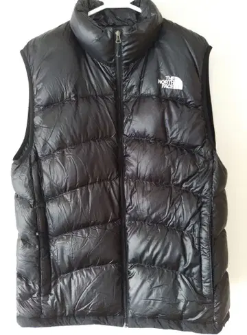 새상품급 THE NORTH FACE 블랙 다운 베스트 XL