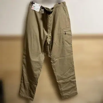 X X L UNIQLO 히트텍 웜 이지 팬츠 베이지