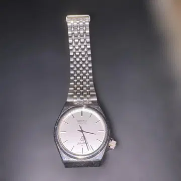 SEIKO 쿼츠 아날로그 손목시계 실버