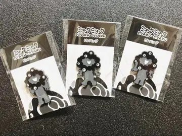 블랙 미야쿠미야쿠 핀 배지 (A CD) 3개 오사카 간사이 만박