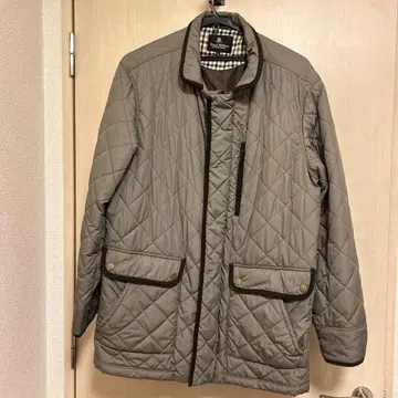 폴 밀러 퀼팅 자켓 M 사이즈 카키
