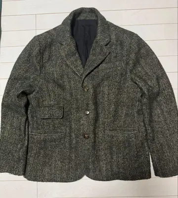 Karaku 트위드 테일러드 자켓 XL