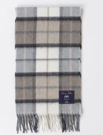 SHIPS 체크 무늬 머플러