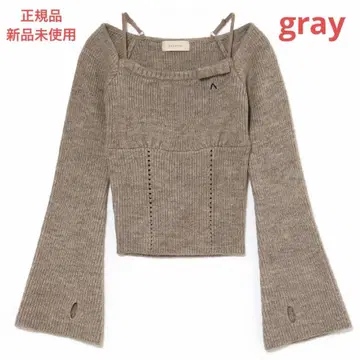 andmary Baby ribbon knit tops 미사용 새상품 정품