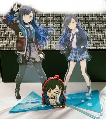 프로세카 시라이시 안 아크릴 스탠드 러버 키링