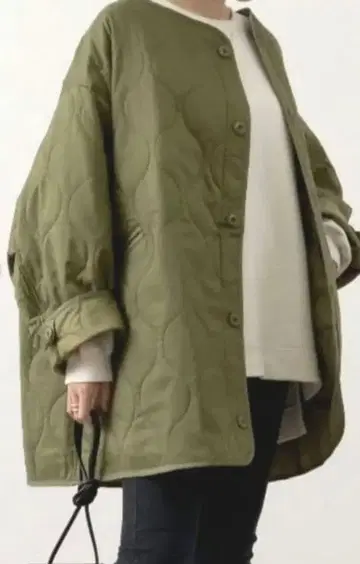 Re:EDIT 리디 노카라 충전솜 퀼팅 자켓 오버 사이즈