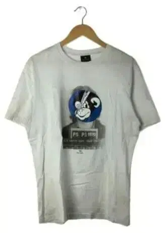 Paul Smith 프린트 T셔츠 XXL 화이트