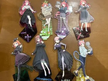 5등분의 신부 아크릴 스탠드 8세트 이치카 니노 미쿠 요츠바 이츠키