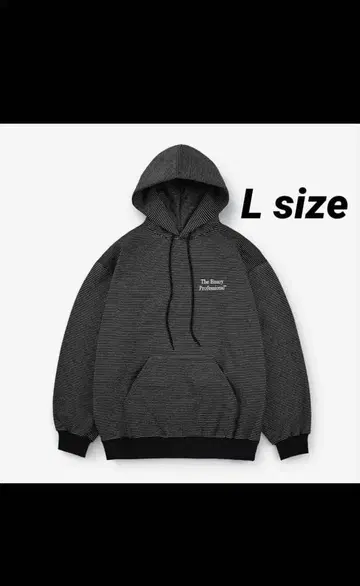 BORDER HOODIE SWEAT (BLACK)