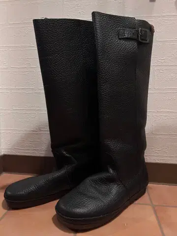 koos 코스 블랙 롱 부츠 버클 포함 37 사이즈