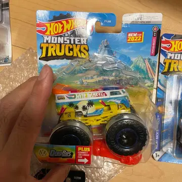 핫휠 몬스터 트럭 VW DRAG BUS 하와이안