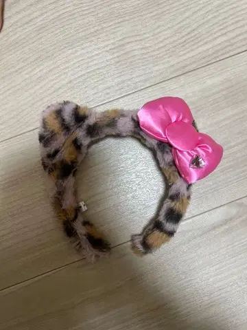 USJ 키티 레오파드 머리띠