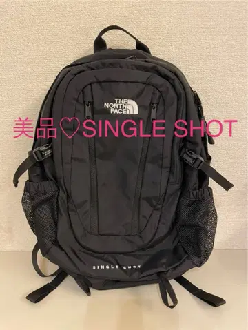 새상품급 THE NORTH FACE SINGLE SHOT 블랙 백팩