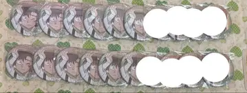 닌타마 란타로 백면상 캔뱃지 은밀 활동 중의 단 젠포지 잇사쿠 란키리신