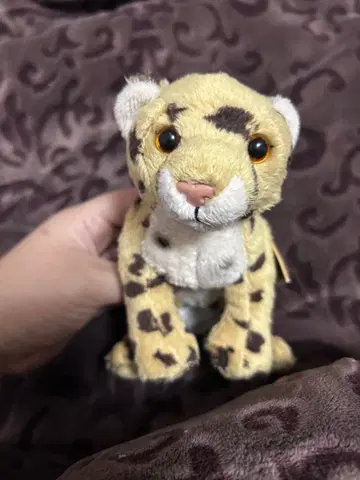 내셔널지오그래픽 봉제 인형 레오파드