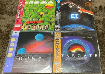 레이저 디스크 마즈 어택!  스타게이트 E.T. 오비 포함