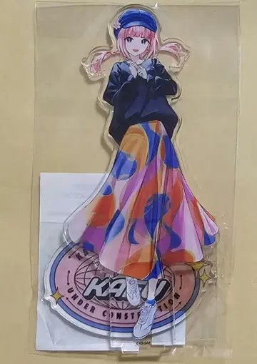 카미츠바키시 건설 중 성지 순례 아크릴 스탠드 모리사키 카호