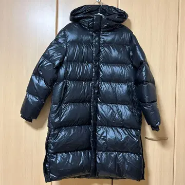 택 포함 새상품 다운 코트 블랙 XL