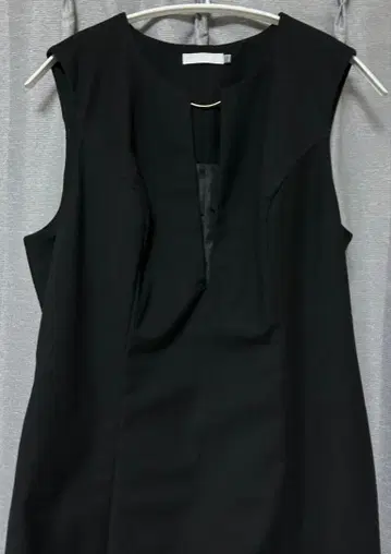 overE 키넥 오버롤 스커트 96 블랙