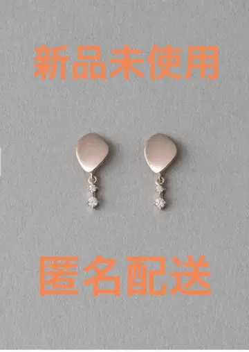 ete 비즈 귀걸이/핑크 골드 미사용 새상품