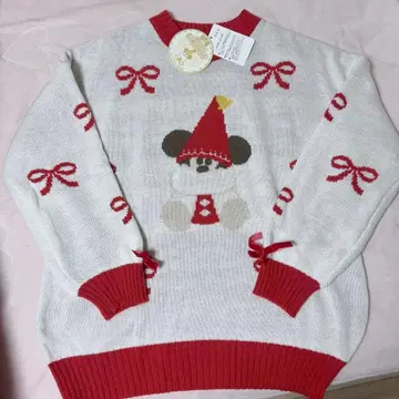 [택 포함 새상품] 디즈니 크리스마스 릴린린 스웨터 2025