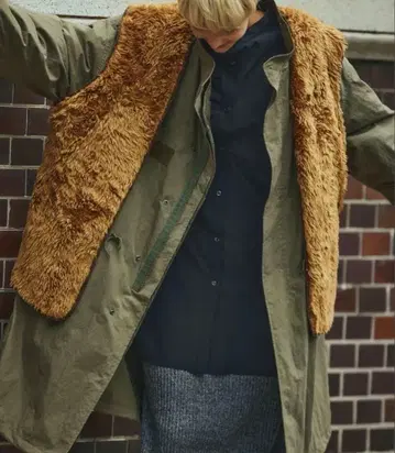 FREAKS STORE 퀼팅 라이너 포함 3way 모즈 코트