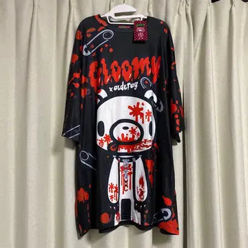 ACDCRAG 다크 그루미 휴지 T 블랙