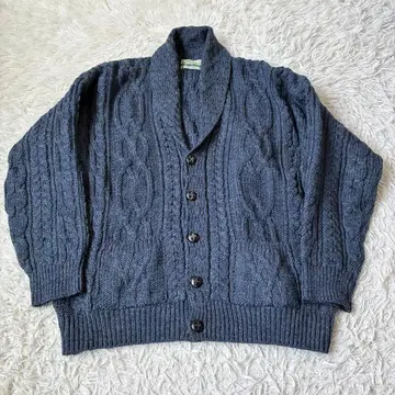 아란크래프트 아란 니트 가디건 아일랜드제