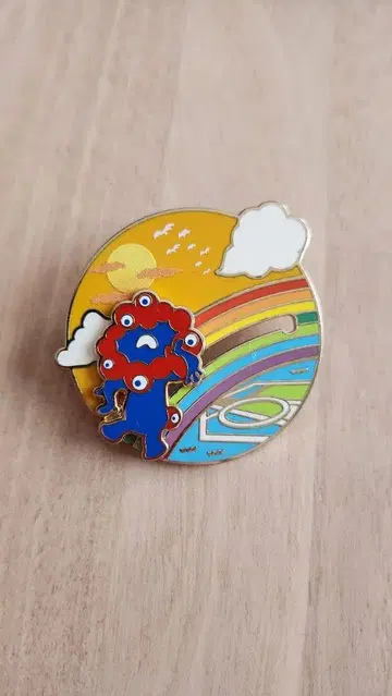 만박 미야쿠미야쿠 스이~ 핀 배지 레인보우