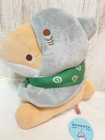 외출 아기상어 뒤집어쓰는 봉제 인형 우사메